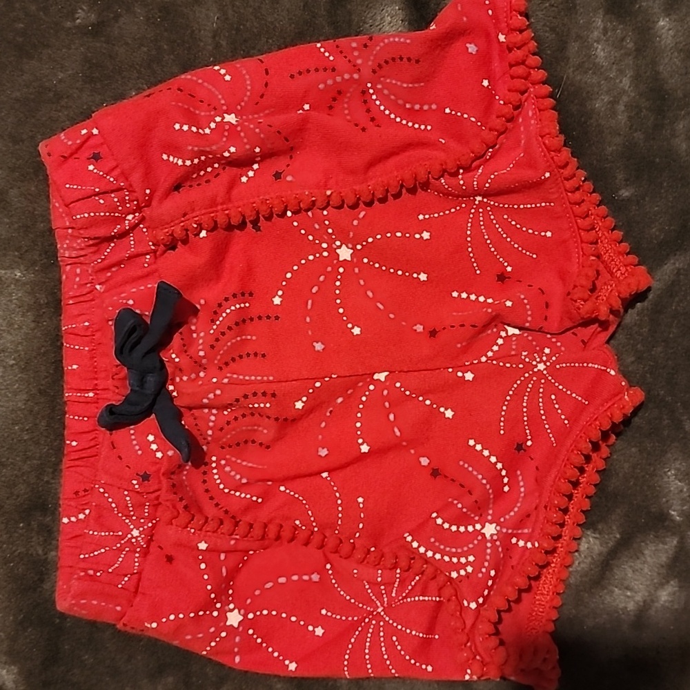 Girls 3t firework shorts
